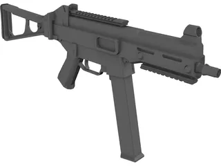 Heckler&Koch UMP 3D Model