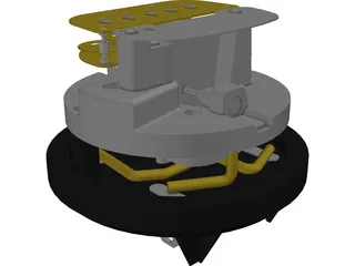 Kilowatt-Hour Meter 3D Model