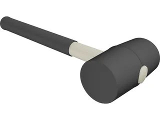 Rubber Mallet 3D Model