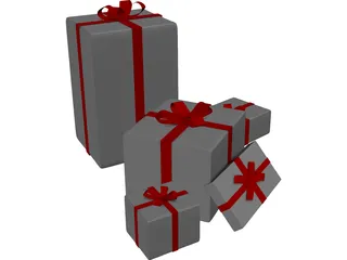 Gifts 3D Model