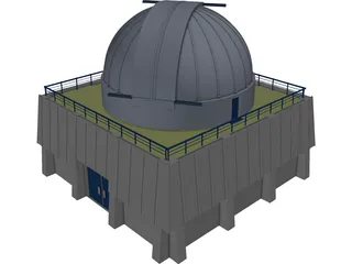 Observatory 3D Model