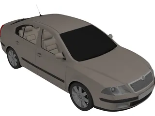 Skoda Octavia (2005) 3D Model