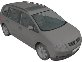 Volkswagen Touran (2003) 3D Model