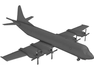 Lockheed P-3K Orion (RNZAF) 3D Model