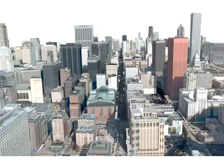 Chicago City 3D Model