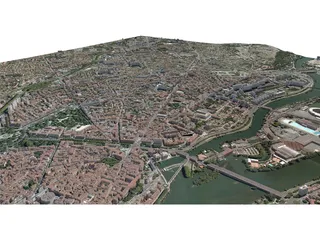 Toulouse City (France) [Part 4/4] 3D Model