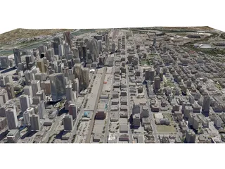 Calgary City 3D Model