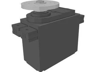 Hitec HS-322HD Servo 3D Model