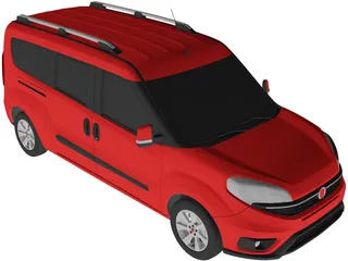 Fiat Doblo Maxi (2015) 3D Model