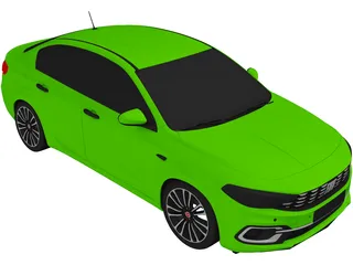 Fiat Tipo Sedan 3D Model