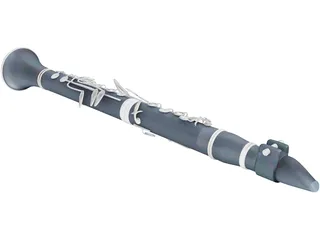 Clarinet 3D Model