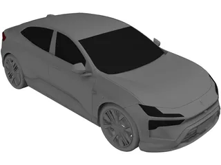 Polestar 4 (2024) 3D Model