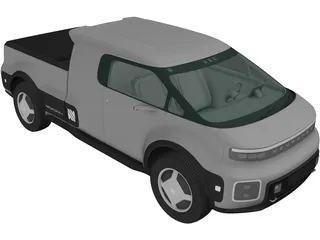 Neuron-EV T-One Concept (2019) 3D Model