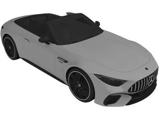 Mercedes-AMG SL63 (2022) 3D Model