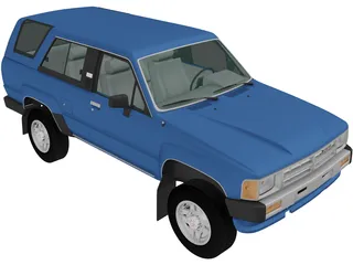 Toyota 4Runner (1986) 3D Model