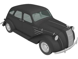 Toyota AA (1940) 3D Model