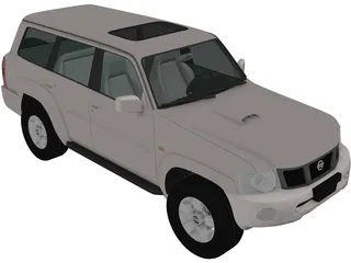 Nissan Patrol (2004) 3D Model