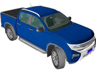 Volkswagen Amarok (2024) 3D Model