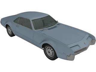 Oldsmobile Toronado (1966) 3D Model