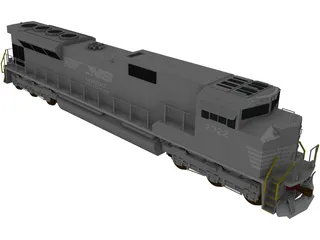 Norfolk Southern SD70ACe 3D Model