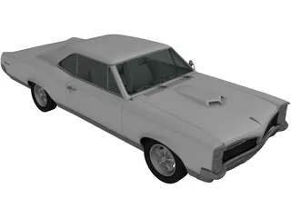 Pontiac GTO (1967) 3D Model