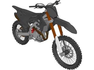 Honda CRF450 3D Model