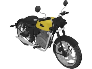 Royal Enfield Classic 350 3D Model