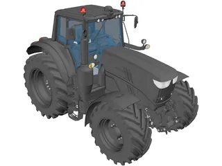 John Deere 6195M 3D Model