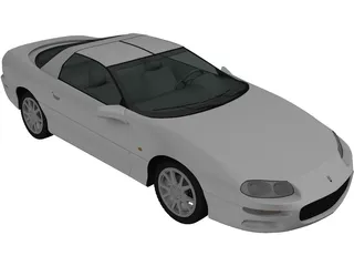 Chevrolet Camaro Coupe (2000) 3D Model