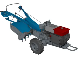 Tractor 3D Model