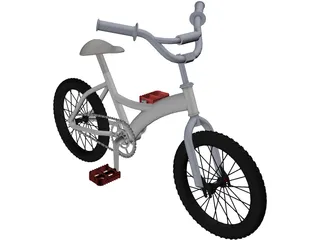 BMX Bike 3D Model