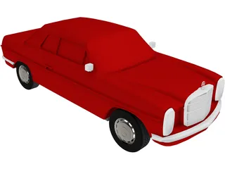 Mercedes-Benz 230 [W114] (1968) 3D Model