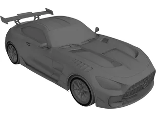 Mercedes-Benz AMG GT 3D Model