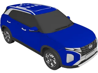 Hyundai Creta (2022) 3D Model