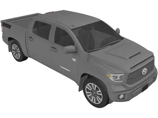 Toyota Tundra TRD (2018) 3D Model