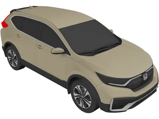 Honda CR-V LX (2021) 3D Model