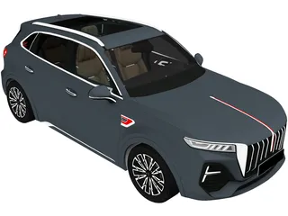 Hongqi HS5 (2024) 3D Model