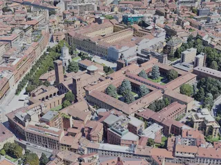 Milan City, Italy (2023) 3D Model