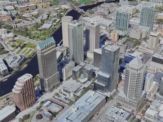 Tampa City, USA (2023) 3D Model