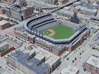 Denver City, USA (2023) 3D Model