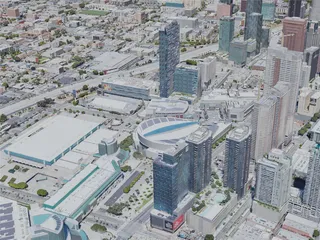 Los Angeles City, USA (2022) 3D Model