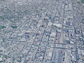 Albuquerque City, USA (2023) 3D Model