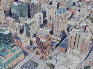 Baltimore City, USA (2023) 3D Model