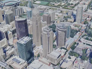 Charlotte City, USA (2023) 3D Model