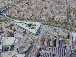 Turin City, Italy (2023) 3D Model