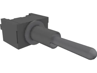 Toggle Switch 3D Model