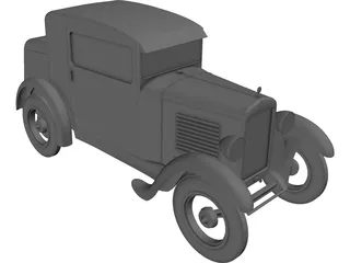 Salmson (1925) 3D Model