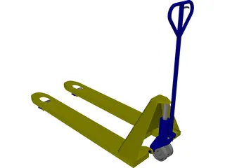 Pallet Truck 3D Model