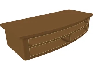 Video Rack 3D Model