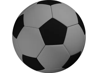 Soccer Ball 3D Model